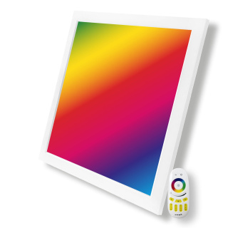 62x62cm RGB+CCT: Farbe einstellbar und dimmbar