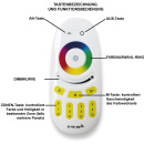 62x62cm RGB+CCT: Farbe einstellbar und dimmbar